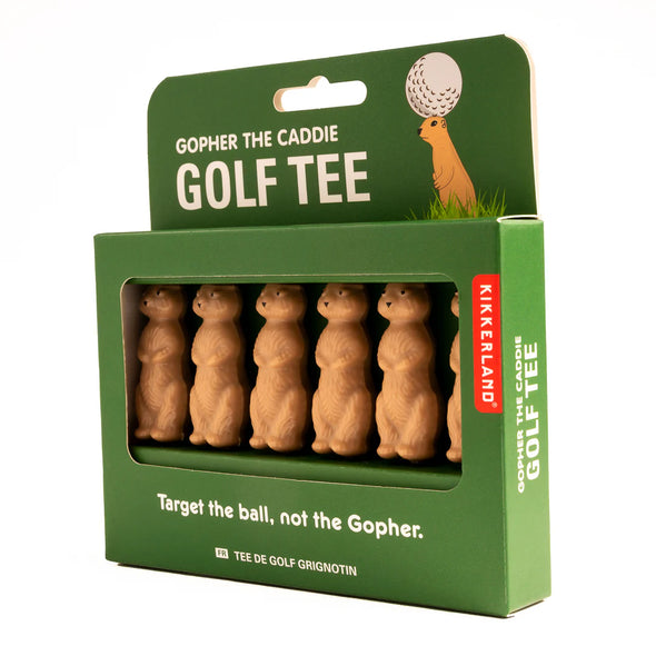 Gopher The Caddy Golf Tee
