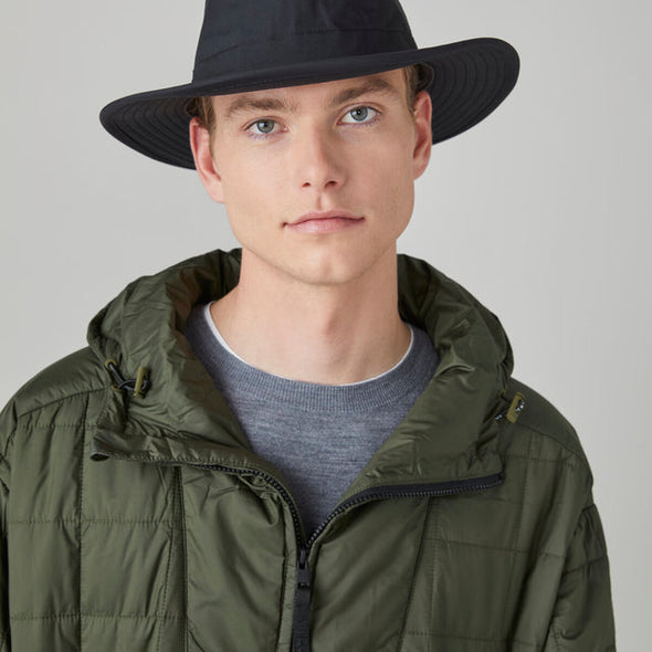 Airflo Original with Broad Brim-black : M 7-1/4