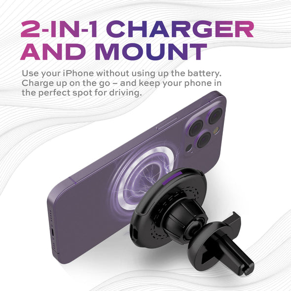 Statik HyperMount Charge Vent Wireless Phone Mount