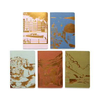 Anderson Design World Travel Destinations Notebook Set