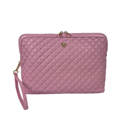 Getaway Litt Makeup Case Quilted -Rose Quartz