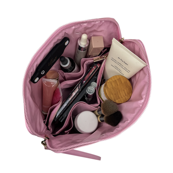 Getaway Litt Makeup Case Quilted -Rose Quartz