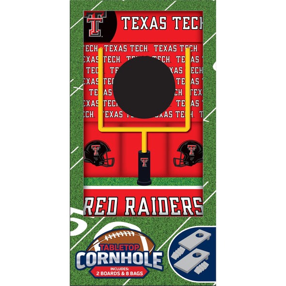 Texas Tech Table Top Cornhole Game