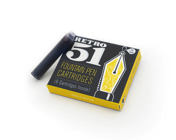 Fountain Pen Cartridges-6 pk