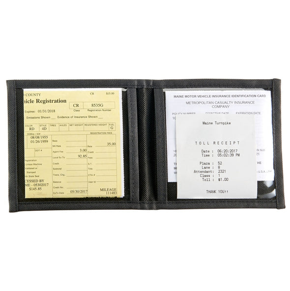 Automobile Registration Holder - gray