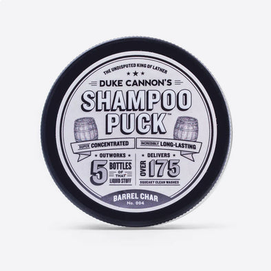 Shampoo Puck -Barrel Char No. 004