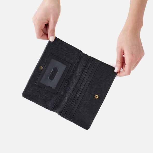 Lumen Continental Wallet with snap Discontinued