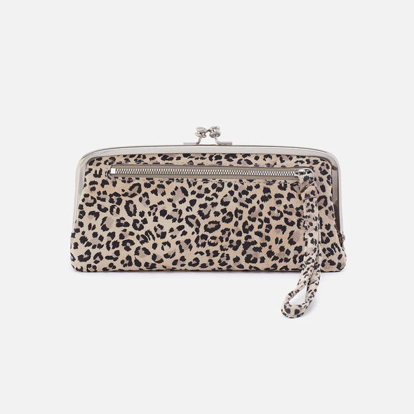 Printed Cora Large Framed Wallet-Mini Leopard