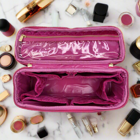 Stylist Travel Bag - Holiday 2025 Fuchsia Velvet