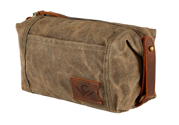 Waxed Canvas Dopp Kit