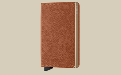 Secrid Veg Tanned Leather Slimwallet - Caramello-Sand