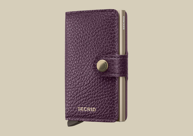 Secrid Pebble Leather Miniwallet