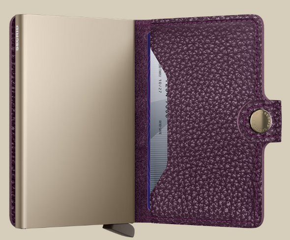 Secrid Pebble Leather Miniwallet