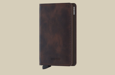 Secrid Vintage Slimwallet - Chocolate