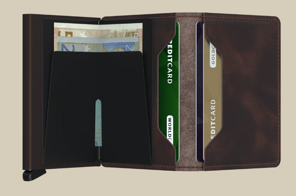 Secrid Vintage Slimwallet - Chocolate