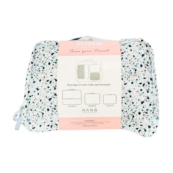 Fun Print 3 Piece Packing Cube Set