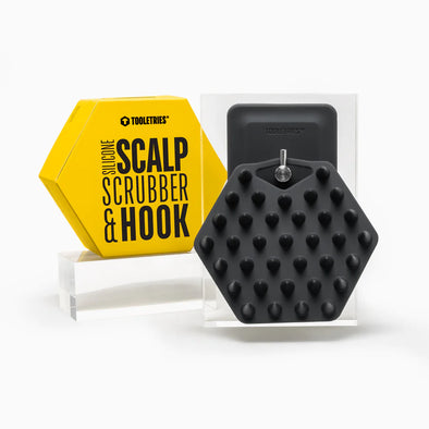 Scalp Scrubber & Hook-charcoal
