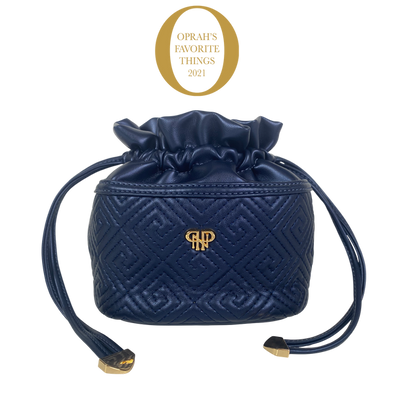 Ultra Jewelry Case Quilted-Greek Navy