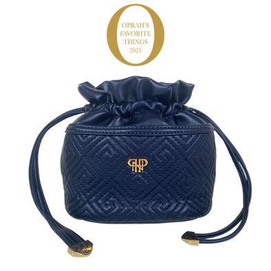 Ultra Jewelry Case Quilted-Greek Navy Discontinued