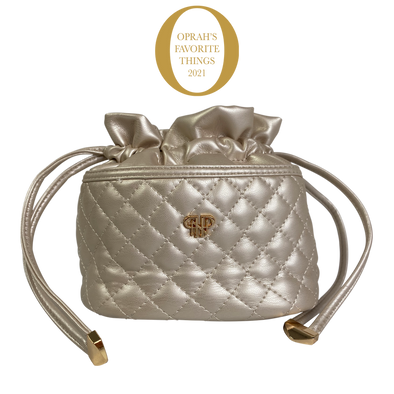 Ultra Jewelry Case Quilted-WhiteGoldQui
