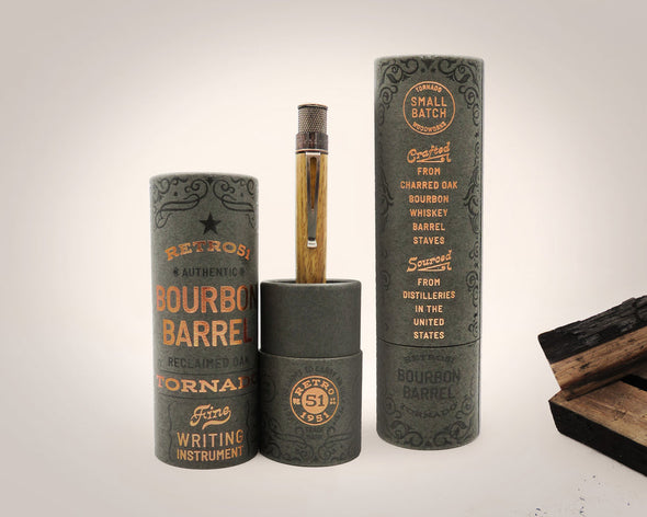 Tornado Woodworks Bourbon Barrel Rollerball
