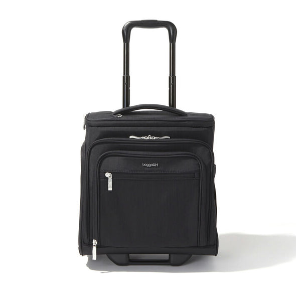 Travel Collection Expandable Underseat Carry-On -black