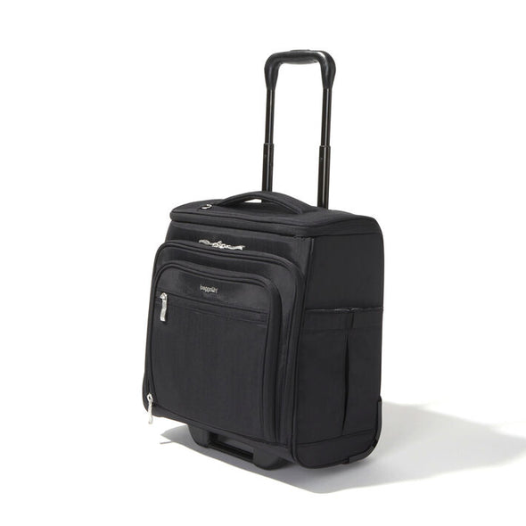 Travel Collection Expandable Underseat Carry-On -black