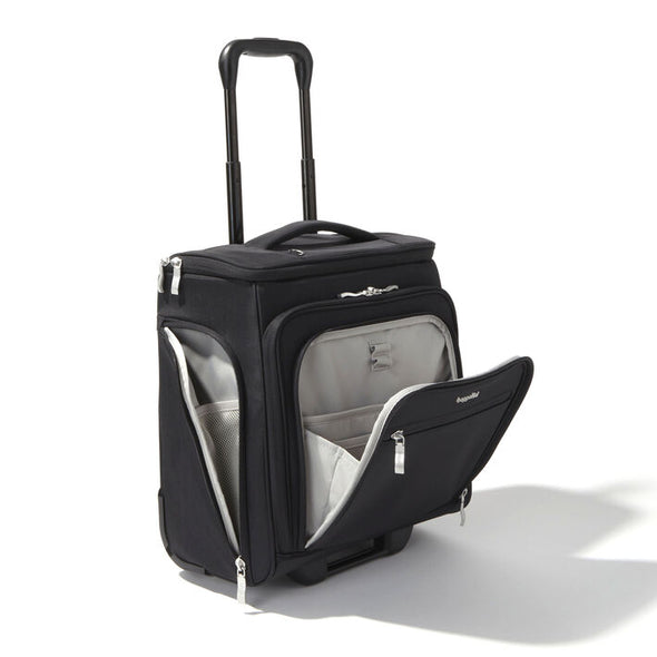 Travel Collection Expandable Underseat Carry-On -black