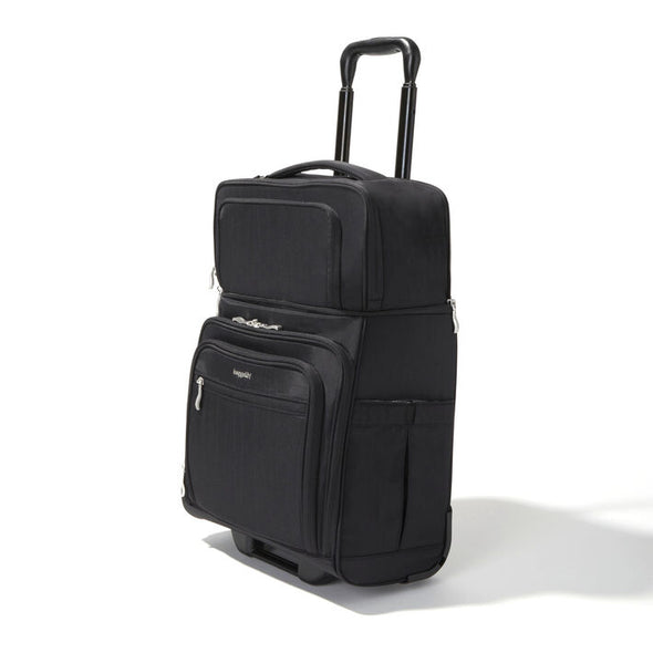 Travel Collection Expandable Underseat Carry-On -black