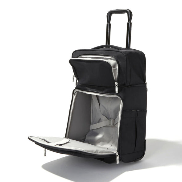 Travel Collection Expandable Underseat Carry-On -black