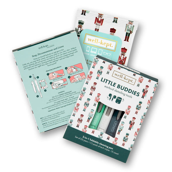 Little Buddies Earbud Cleaning Kit - Nutcracker