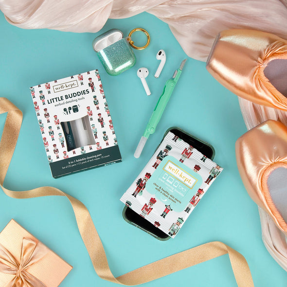 Little Buddies Earbud Cleaning Kit - Nutcracker