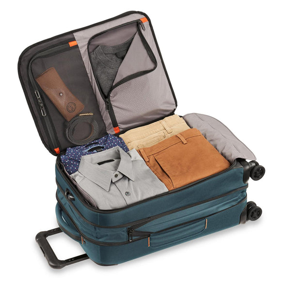 ZDX Domestic 22" Carry-On Expandable Spinner - ocean