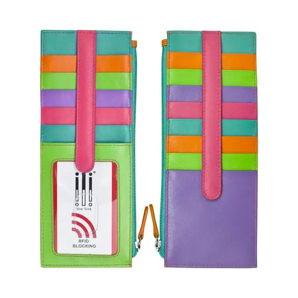 Double Sided Credit Card Holder-Multi Colors