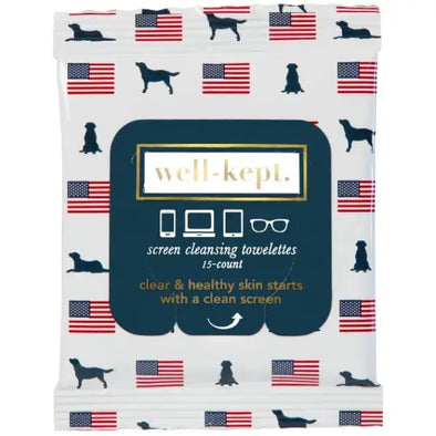well-kept Screen Cleansing Towelettes - Old Glory