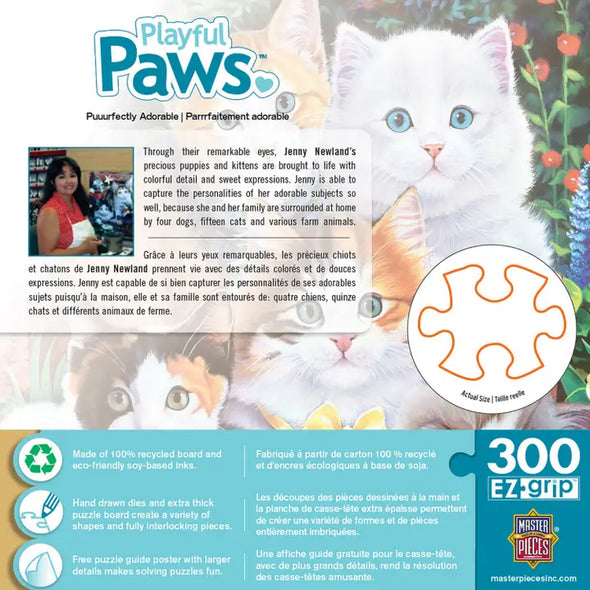 Playful Paws 300pc EZ-Grip Puzzle - Puuurfectly Adorable