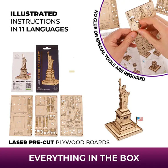 UGears Mini Model - Statue of Liberty