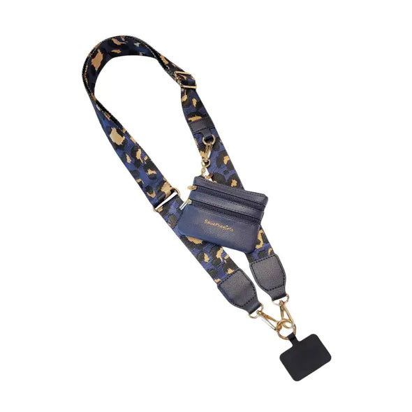 Clip & Go Strap with Pouch - Leopard Collection