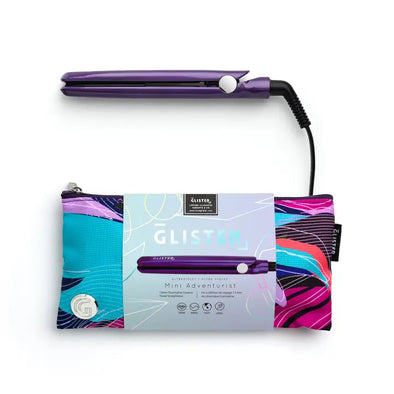 Worldwide Voltage Mini Adventurist Flat Iron with Travel Bag - Purple