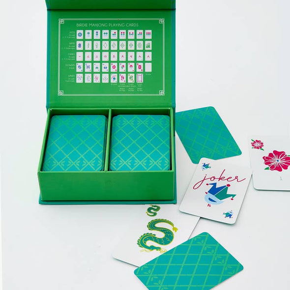 Birdie Mahjong Playing Cards