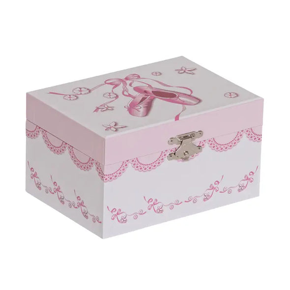 Clarice Musical Jewelry Box-ballet shoes