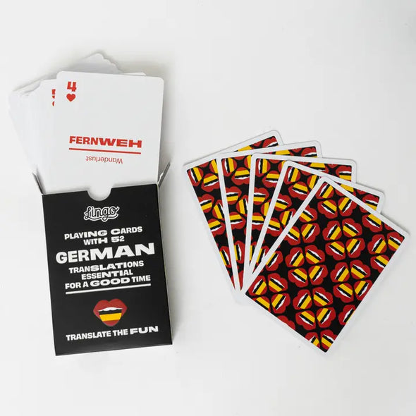 German Playing Cards in Wayfarer Travel Tin