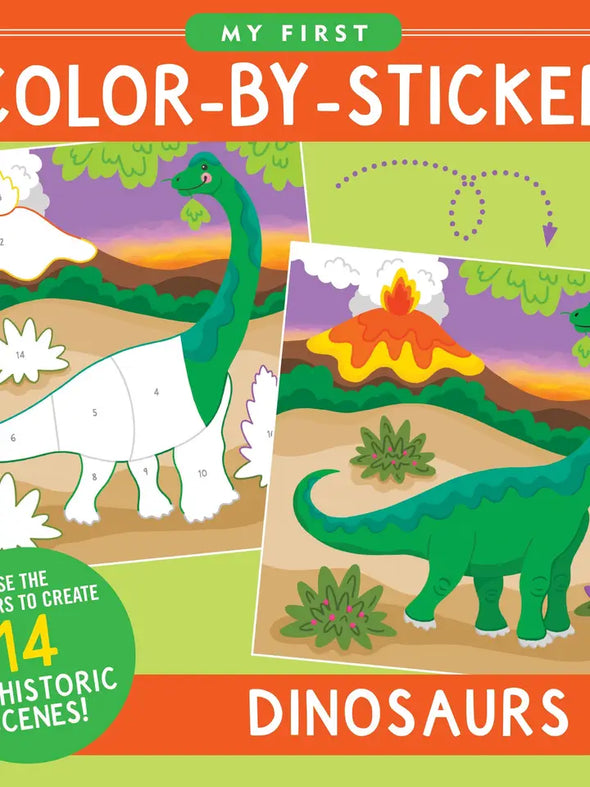 My First Color-by-Sticker Book