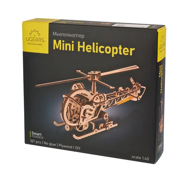UGears Smart Model - Mini Helicopter