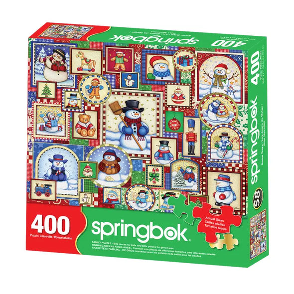 Snow Days Family Puzzle-400 pc