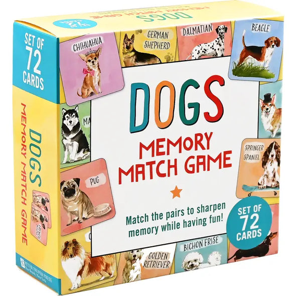 Dogs Memory Match Game