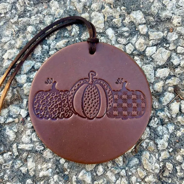 Air Flair Round Pumpkin Brown -warm vanilla sugar