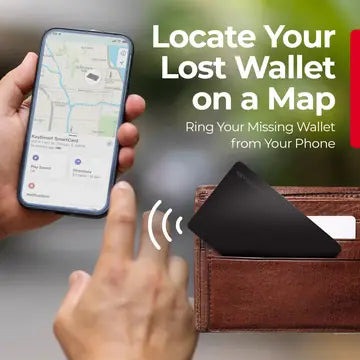 SmartCard Wallet Tracker -Black