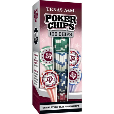 Texas A&M Poker Chips 100pc