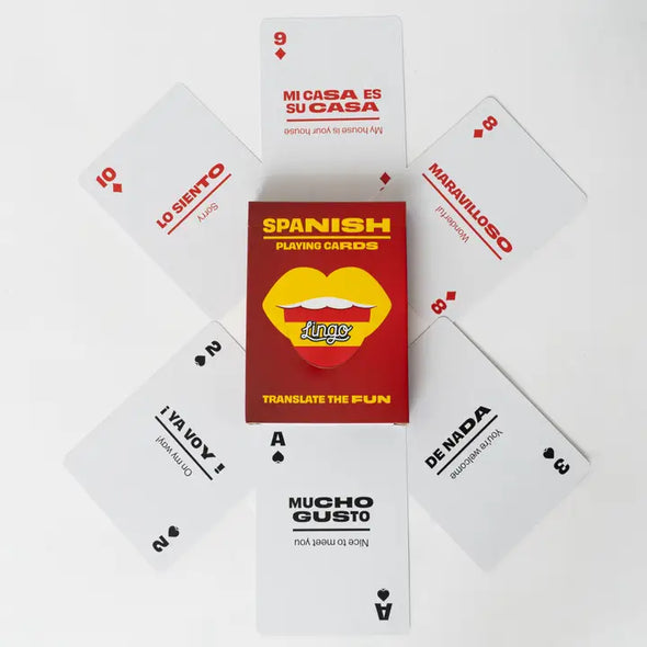 Spanish Playing Cards in Wayfarer Travel Tin